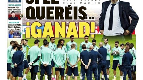 La Portada Del Diario Marca 22 10 2019