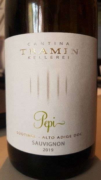 2021 Cantina Tramin Sauvignon Pepi Italy Trentino Alto Adige Alto