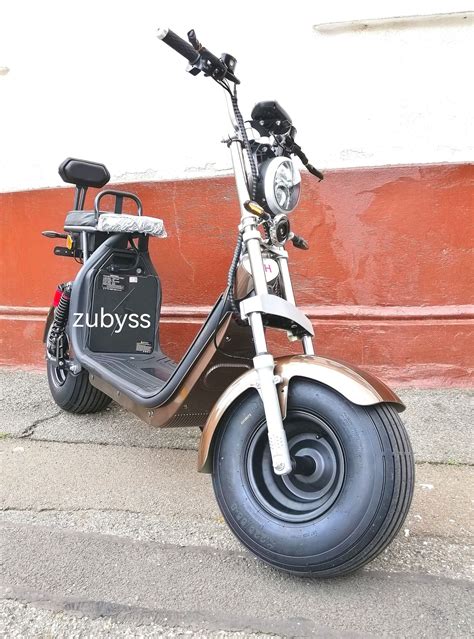 Scuter Electric City Harley Fara Permis 20 Ah 45kmh Dotari De TOP