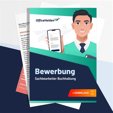 Bewerbung Sachbearbeiter Buchhaltung Komplettpaket I 20 Designs I