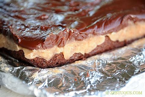 Caramel Fudge Brownies Zestuous