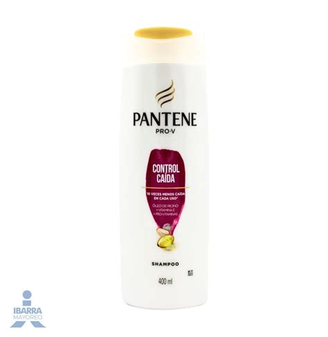 Shampoo Pantene Control Caida 400 Ml Ibarra Mayoreo