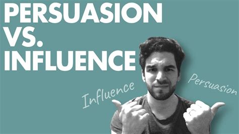 Persuasion Vs Influence How To Create Raving Customers Youtube