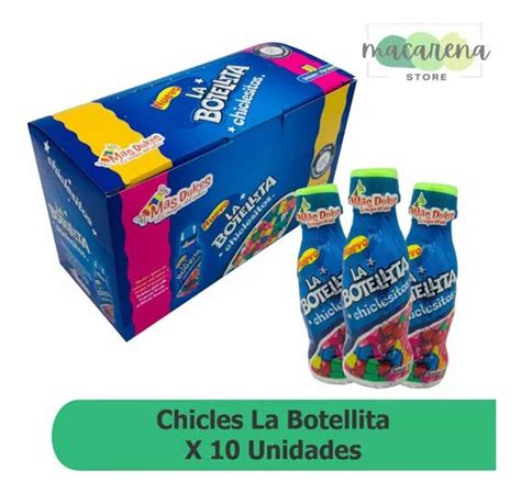 Chicles La Botellita X10uds Mercadolibre