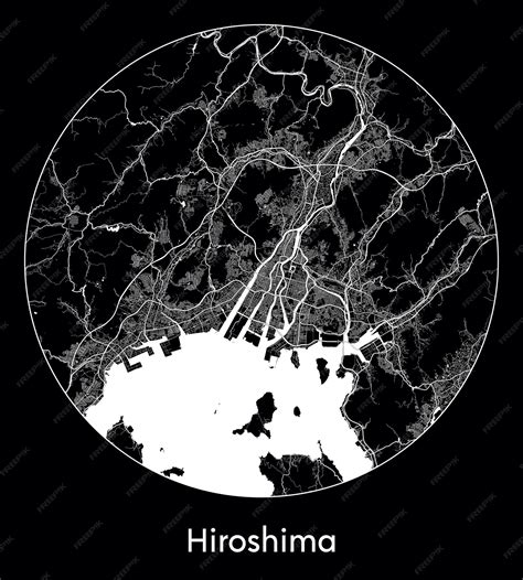 map of japan hiroshima and nagasaki 5
