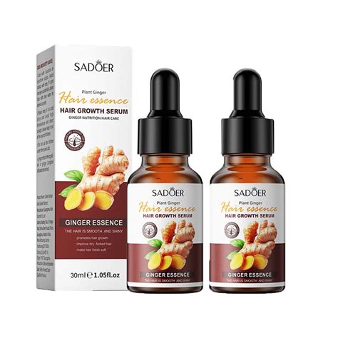 Amazon Sadoer Ginger Essence Hair Serum Hair Growth Serum