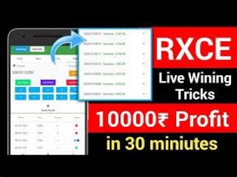 Rxce Colour Trading Strategy 100 Win Tricks Rxce Prediction100