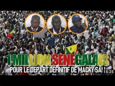 Million S N Galais Ngir J L Fi Macky Sall Cl Dor S Ne Dame Mbodj