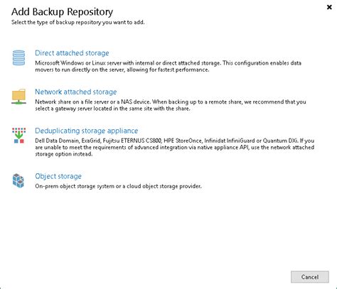 Step 5 Configuring Object Storage Repositories Quick Start Guide For