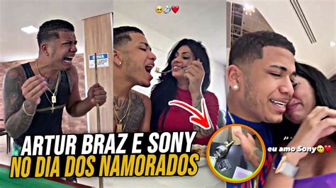 Artur Braz E Sony No Dia Dos Namorados Artur Quase Quebra O Perfume