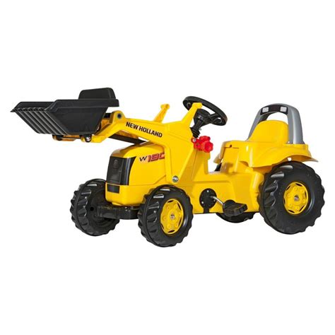 Kettler New Holland Kid Tractor Wfront Loader Ride On Toy Tractors