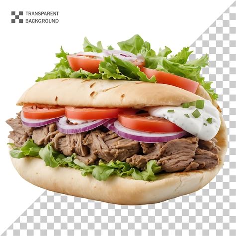 Premium Psd Gyro Png Image Isolated On A Transparent Background Psd File