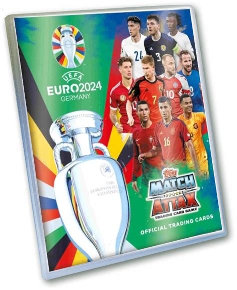 Купить Официальные карточки Topps EURO 2024 АЛЬБОМ ФУТБОЛЬНЫХ