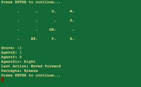 GitHub - logicxd/Wumpus-World-AI: 2nd highest scoring AI bot for a class tournament that aims to ...