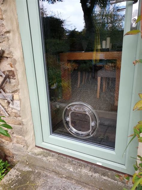 How To Install A Cat Flap In A Glass Door Cat Lovster