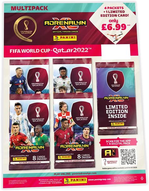 Panini Lot De Cartes Collectionner Adrenalyn Xl Coupe Du Monde De La