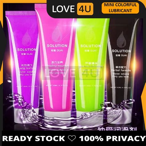 LOVE4U DUAI Water Based Sex Lubricant Gel For Women Men Lover Couple