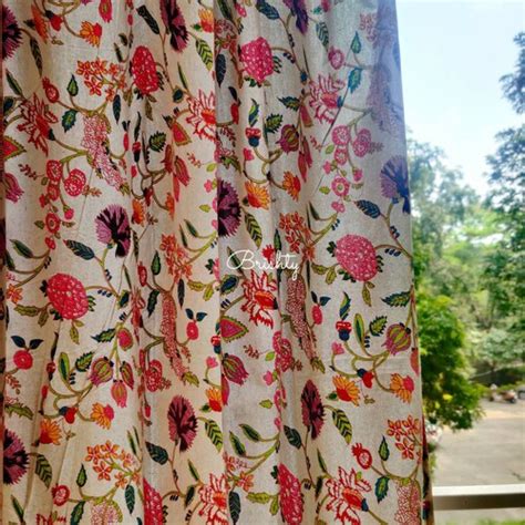 Floral Vintage Cottage Style Curtain Panels Shabby Chic - Etsy