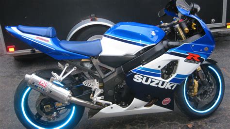 2005 SUZUKI GSXR 750 20TH ANNIVERSARY LIMITED EDITION COLORS