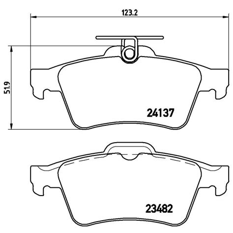 Brembo Low-Metallic Brake Pads P59042