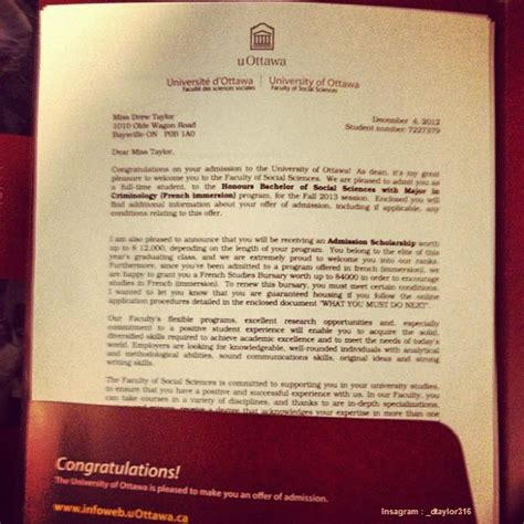 11 Awesome College Acceptance Letters Shared In Instagram