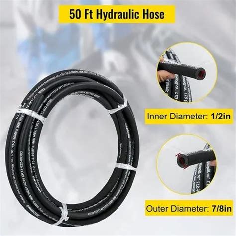 Rubber Round Hydraulic Hose Pipe For Industrial At Rs Piece In