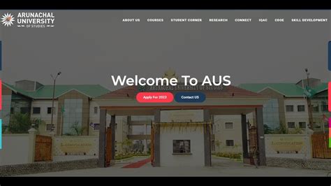 Arunachal University Of Studies Aus Namsai Arunachal Pradesh Full