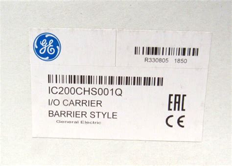 Lot Of New General Electric Ic Chs I O Carrier Ic Chs Q Sb