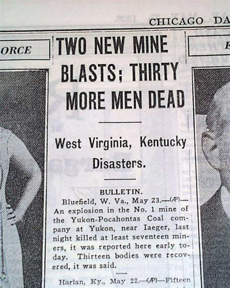 1928 Harlan Kentucky Mining Disaster