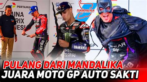 Pertama Didunia Keris Pusaka Untuk Juara Moto Gp Pecco Vinales