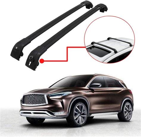 Nixface Infiniti Qx Aluminum Roof Rack Cross Bars For