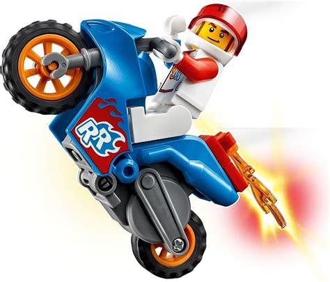 Lego City Stuntz Flywheel Powered Stunt Bikes