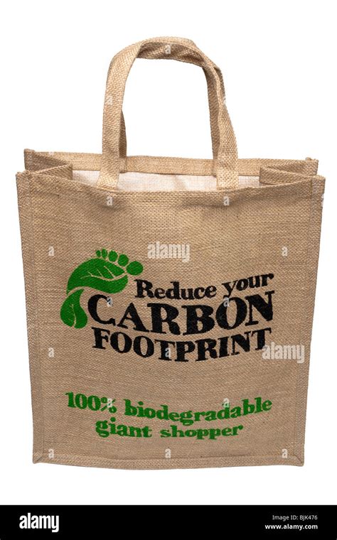 100 Biodegradable Large Hessian Carry Bag Stock Photo Alamy