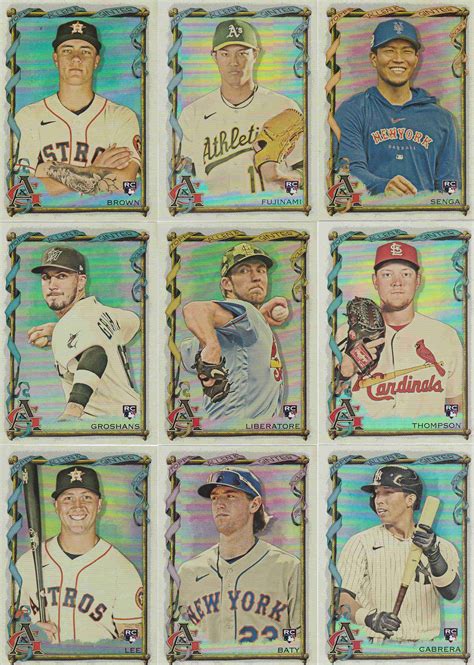 Sportlots Auctions 2023 Allen Ginter Hot Box Foil Rookie Lot Of 27