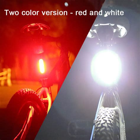 New Led Usb Rechargeable Bike Tail Light Bicycle Safety Cycling