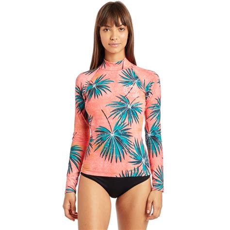 Buy Billabong Womens Surf Capsule LS Rash Vest Palm Online From North