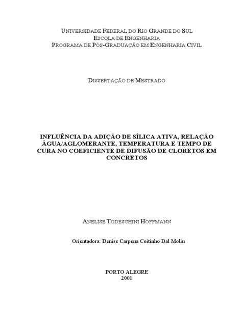 Pdf Efeito Da Adicao De Silica Ativa Dokumen Tips