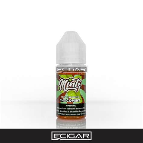 Mints Vape Co CHOCOMINT Socola Bạc Hà Saltnic ECIGAR Ecigar