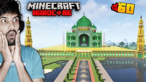 I Build Huge Emerald And Gold TAJ MAHAL In Minecraft Hardcore