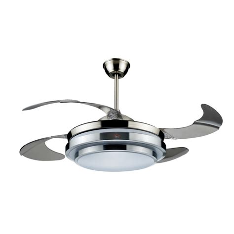 VENTILATORE DA SOFFITTO CON 4 PALE RICHIUDIBILI 1 LUCE CON TELECOMANDO