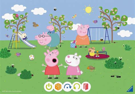 Ravensburger tiptoi Puzzle für kleine Entdecker Peppa Pig 2x24