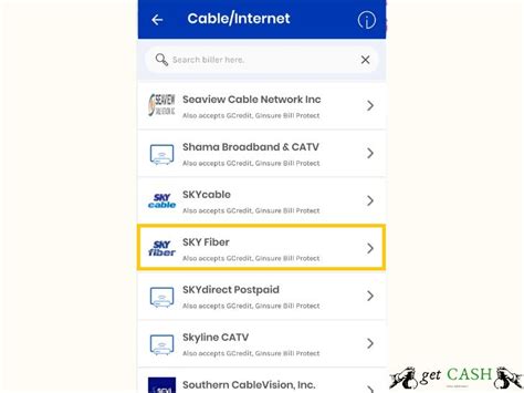 How To Pay Sky Internet Using Gcash Step By Step