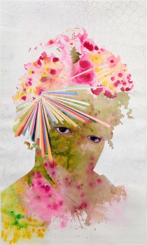 Swirling Abstract Portraits by Firelei Báez Explore Identity in ...