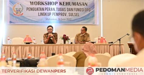 Diskominfo Sulsel Harap Humas Berperan Dalam Diseminasi Informasi Bagi Opd