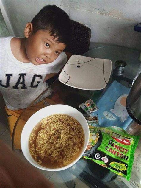 Sinabawang Pancit Canton Gag