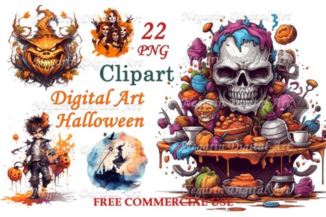 Digital Art Halloween Graphic by Negarin Digital Art · Creative Fabrica