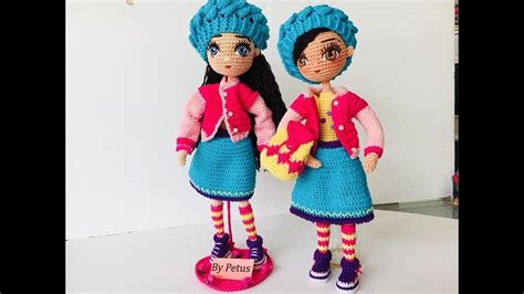 Como Tejer Botines De Mu Eca Livia Amigurumis By Petus Sexta Parte