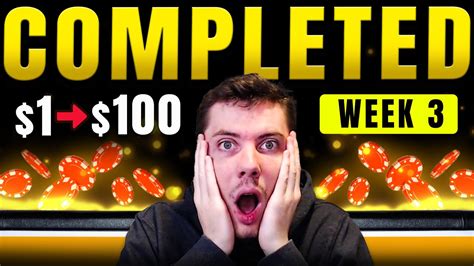 I DID IT 1 100 Bankroll Challenge YouTube