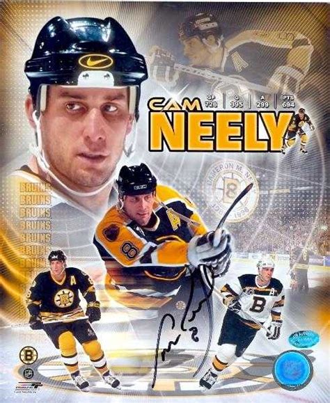 Cam Neely autographed 8x10 Photo (Boston Bruins) (Boston Bruins Hall of ...