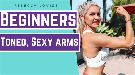 Beginners Workout For Toned Sexy Arms 10 Minute Quick Easy Fitness Youtube